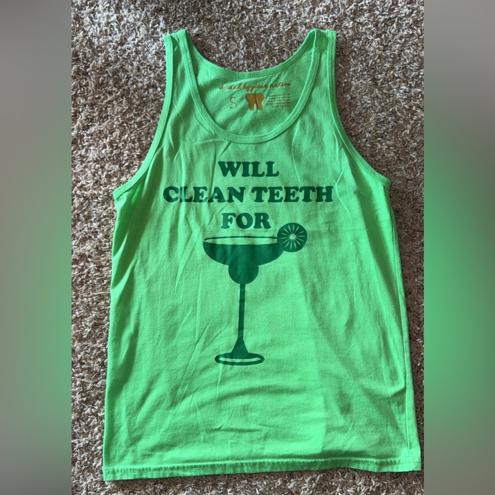 Dental hygiene nation margarita tank top